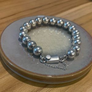 Retired Silpada SS Bead Bracelet